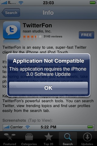 OS Not Supported