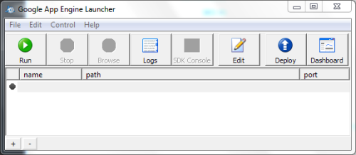 Google App Engine Launcher